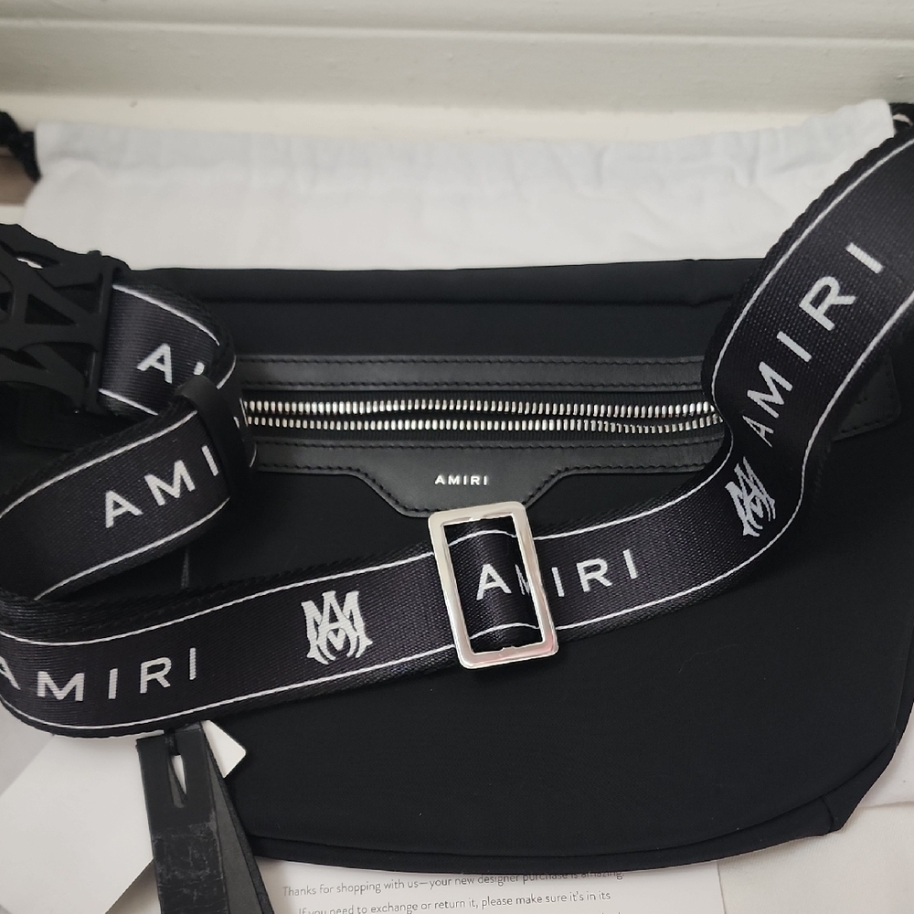AMIRI *AUTHENTIC Arts District belt bag in Black - Picture 13 of 13